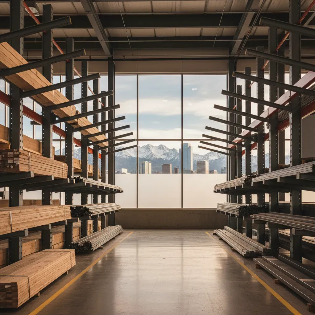 Cantilever Racking Systems Services in Denver, Colorado — PRL Warehouse Storage Solutions