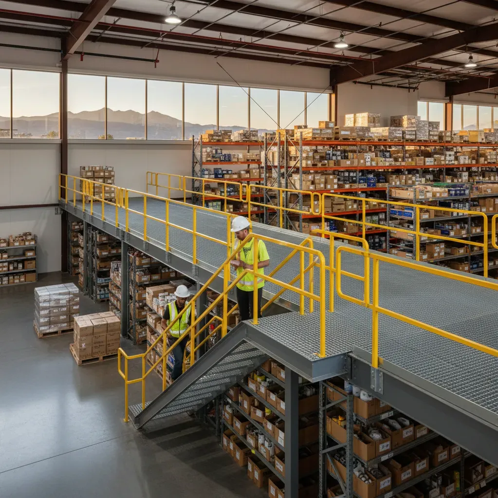 Mezzanine Flooring & Storage Services in Arvada, Colorado — PRL Warehouse Storage Solutions