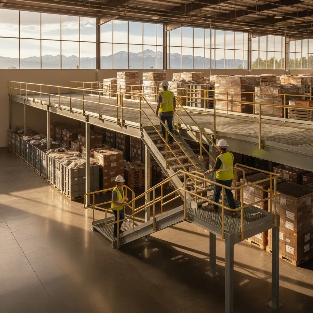 Mezzanine Flooring & Storage Services in Aurora, Colorado — PRL Warehouse Storage Solutions