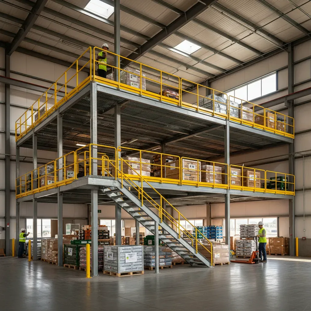 Mezzanine Flooring & Storage Services in Brighton, Colorado — PRL Warehouse Storage Solutions