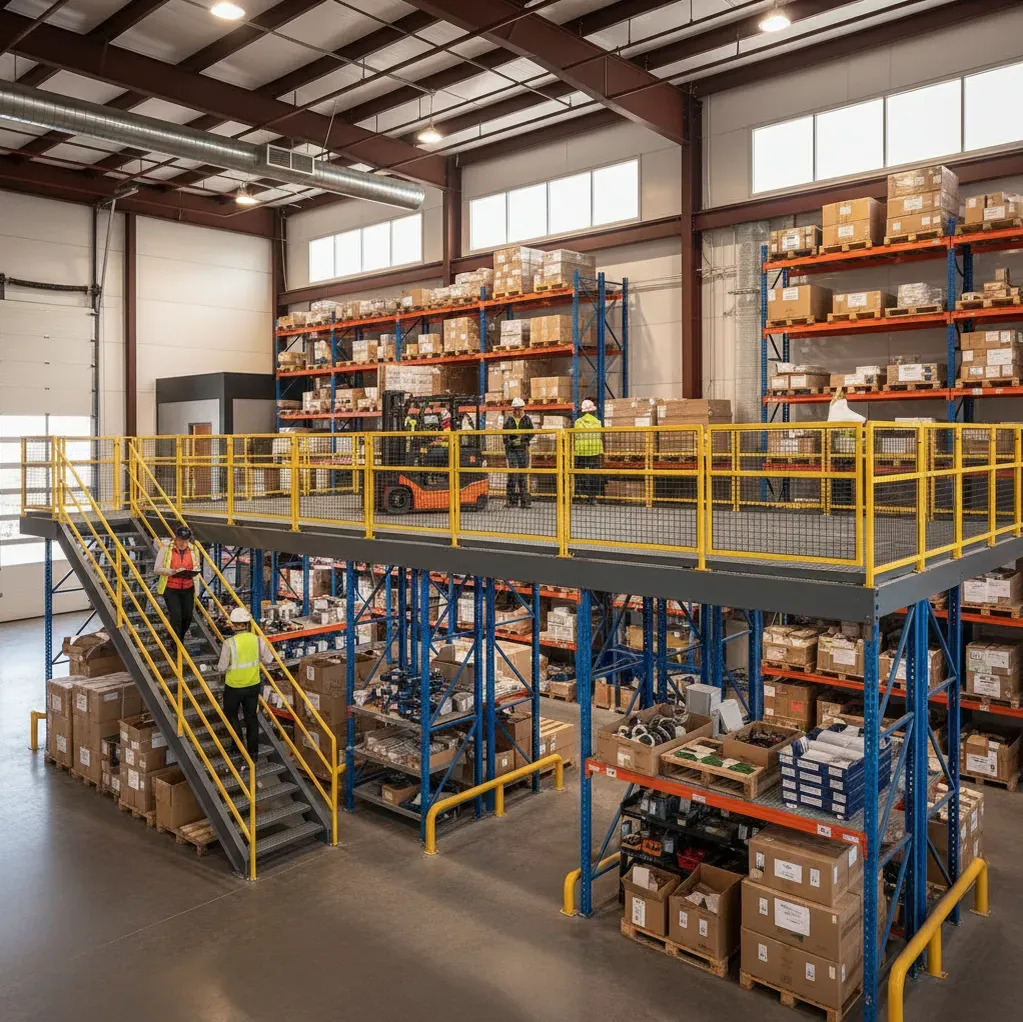 Mezzanine Flooring & Storage Services in Broomfield, Colorado — PRL Warehouse Storage Solutions
