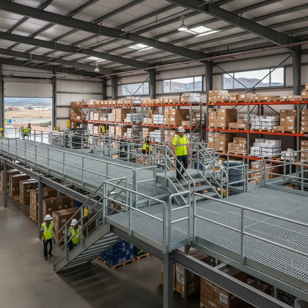 Mezzanine Flooring & Storage Services in Castle Rock, Colorado — PRL Warehouse Storage Solutions