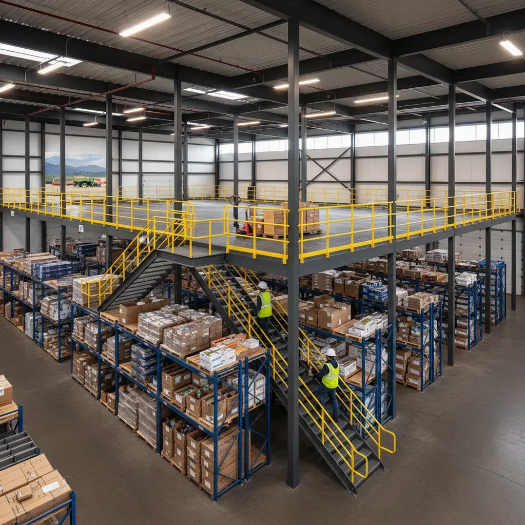Mezzanine Flooring & Storage Services in Greeley, Colorado — PRL Warehouse Storage Solutions