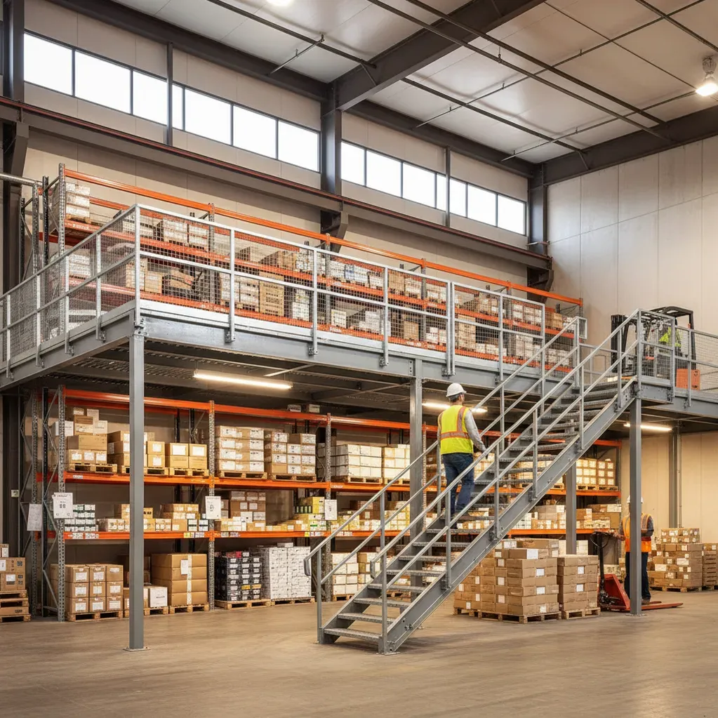 Mezzanine Flooring & Storage Services in Lakewood, Colorado — PRL Warehouse Storage Solutions