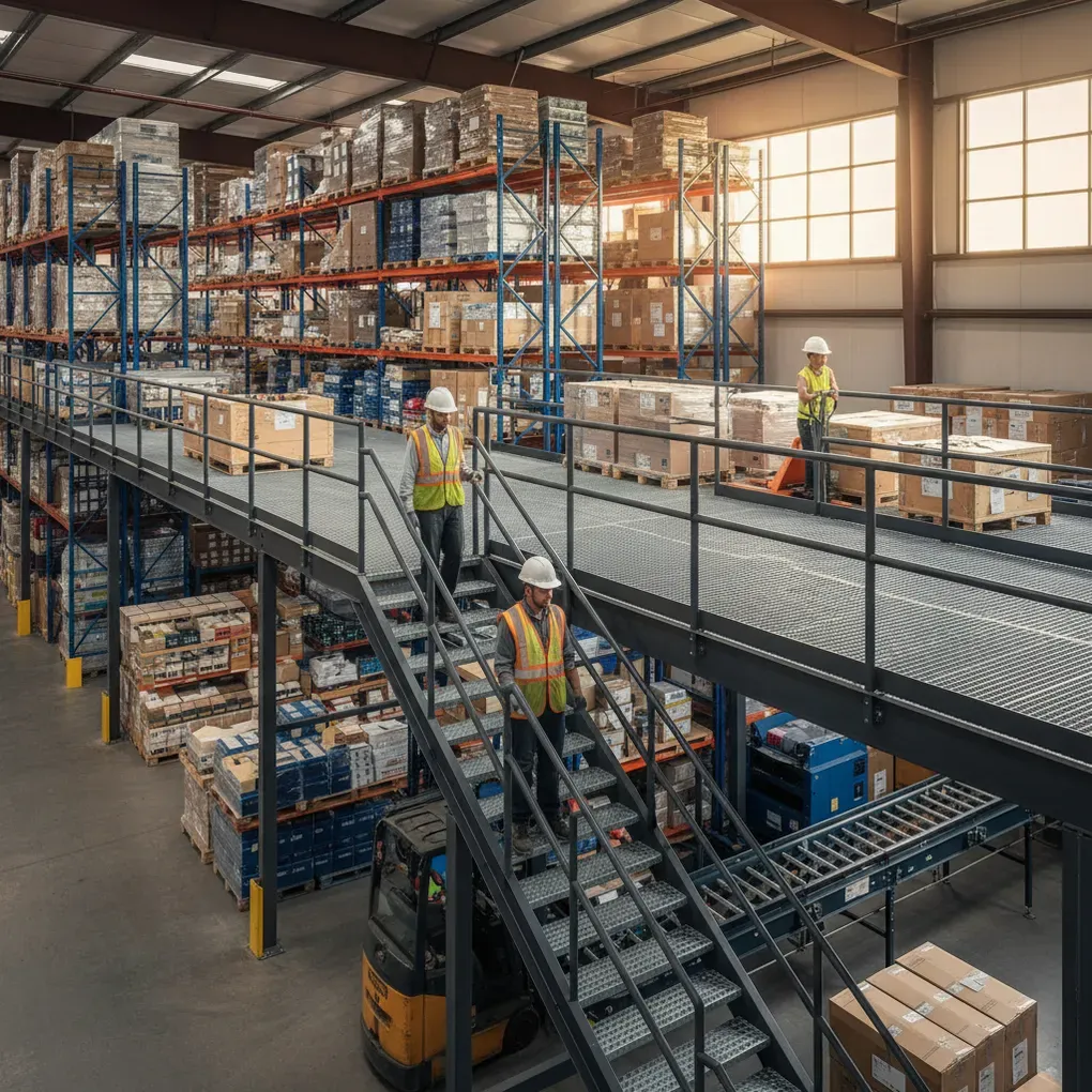 Mezzanine Flooring & Storage Services in Littleton, Colorado — PRL Warehouse Storage Solutions