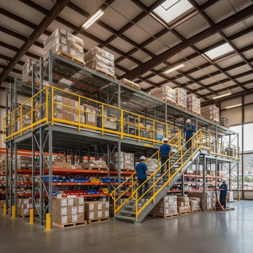 Mezzanine Flooring & Storage Services in Loveland, Colorado — PRL Warehouse Storage Solutions