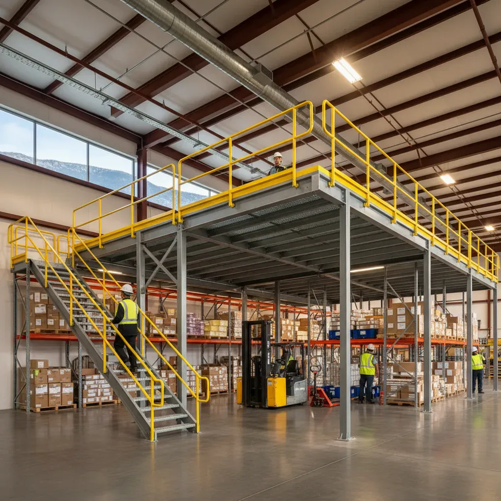 Mezzanine Flooring & Storage Services in Northglenn, Colorado — PRL Warehouse Storage Solutions
