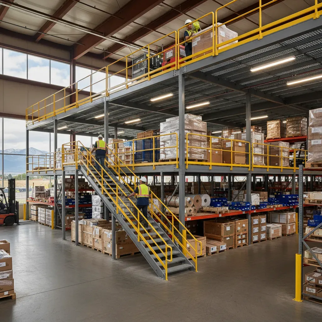 Mezzanine Flooring & Storage Services in Westminster, Colorado — PRL Warehouse Storage Solutions