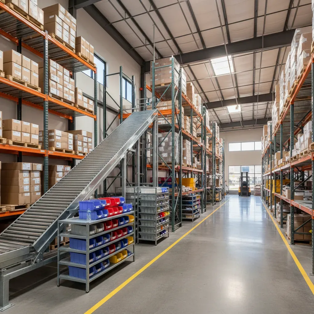 Pallet Flow Racking Services in Broomfield, Colorado — PRL Warehouse Storage Solutions