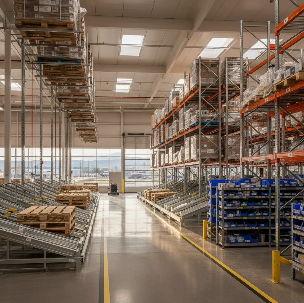 Pallet Flow Racking Services in Lakewood, Colorado — PRL Warehouse Storage Solutions