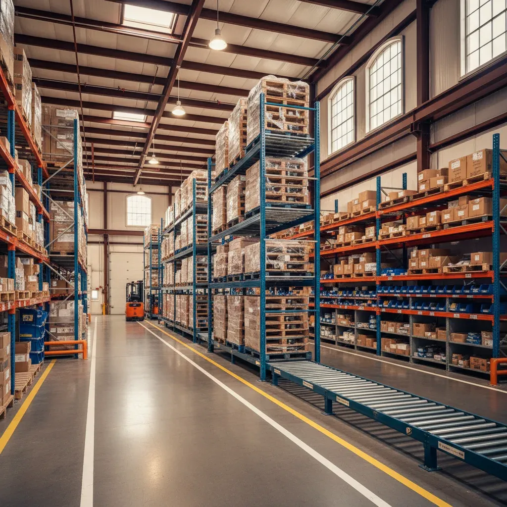 Pallet Flow Racking Installation Denver — PRL Warehouse Solutions