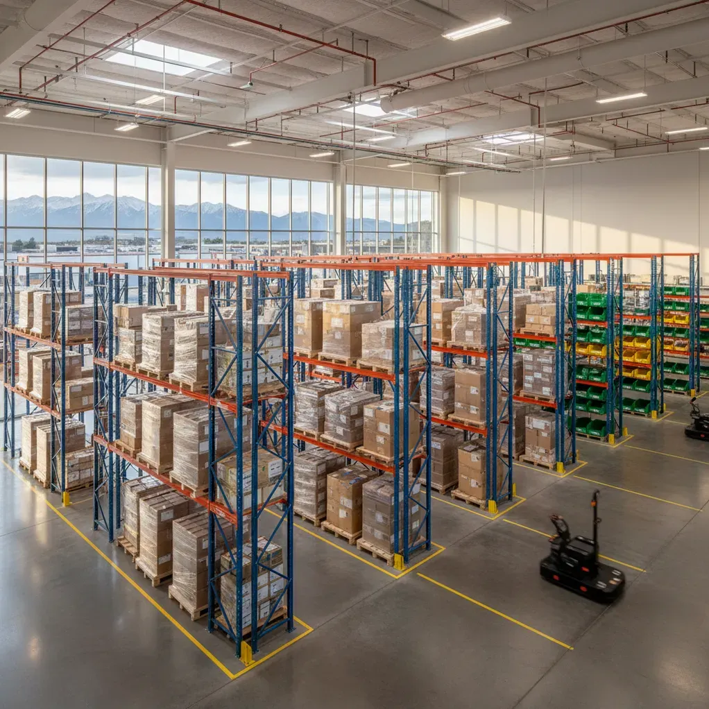 Push Back Pallet Racking Services in Arvada, Colorado — PRL Warehouse Storage Solutions