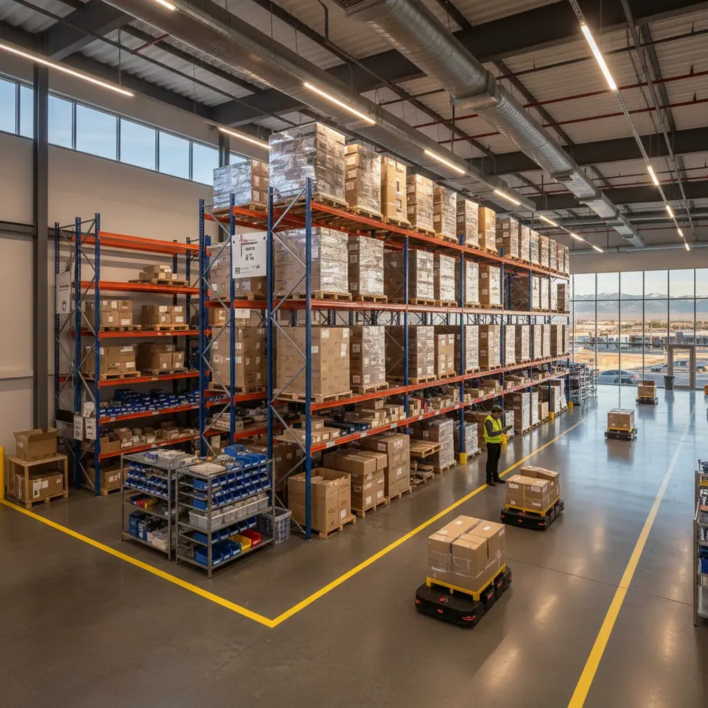 Push Back Pallet Racking Services in Centennial, Colorado — PRL Warehouse Storage Solutions