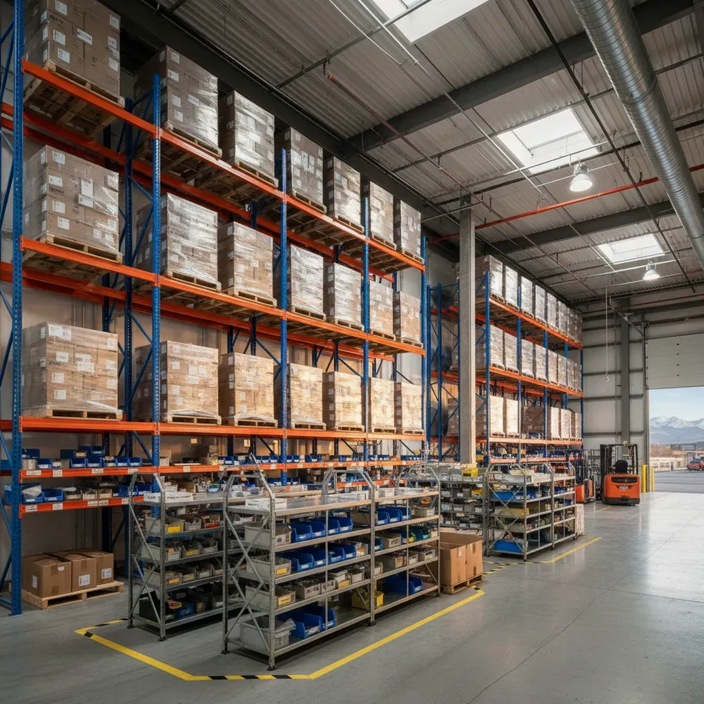 Push Back Pallet Racking Services in Longmont, Colorado — PRL Warehouse Storage Solutions
