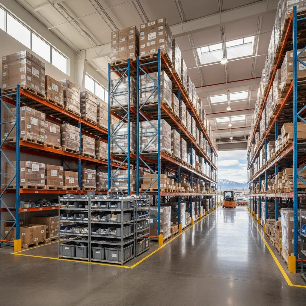 Push Back Pallet Racking Services in Northglenn, Colorado — PRL Warehouse Storage Solutions