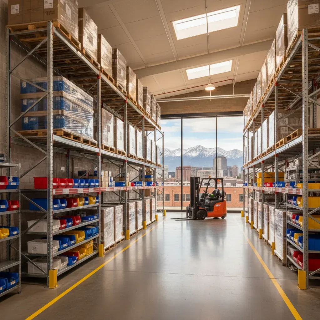 Push Back Pallet Racking Services in Denver, Colorado — PRL Warehouse Storage Solutions